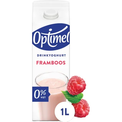 Optimel Drinkyoghurt framboos