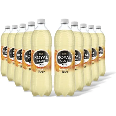 Royal Club Ginger beer 0% suiker 10-pack