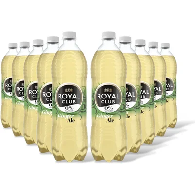 Royal Club Ginger ale 0% suiker 10-pack