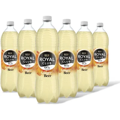 Royal Club Ginger beer 0% suiker 6-pack