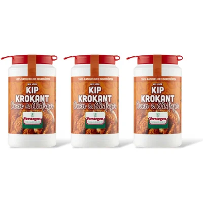 Verstegen Kruidenmix voor kip krokant 3-pack