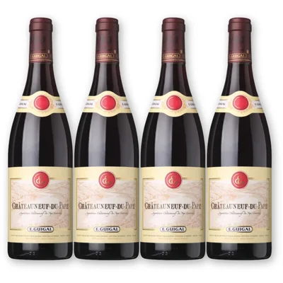 E. Guigal E. Guigal Châteauneuf 4 flessen