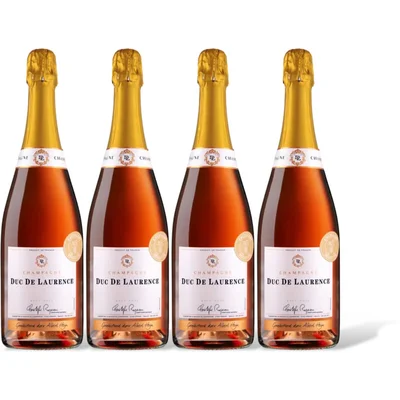 AH Excellent Champagne brut rosé 4 flessen