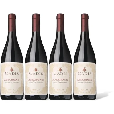Cadis Amarone della Valpolicella 4 flessen