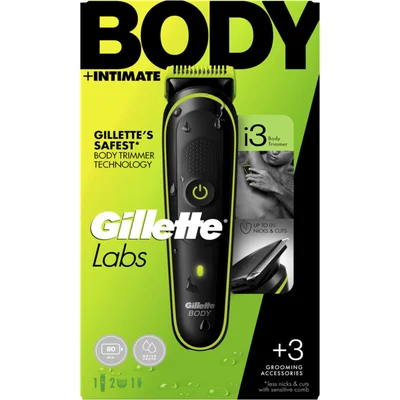 Gillette Labs body + intimate body trimmer