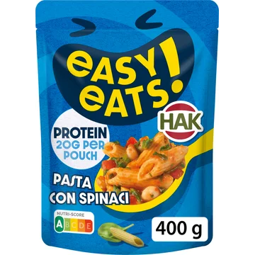 HAK Easy Eats! Pasta Con Spinaci