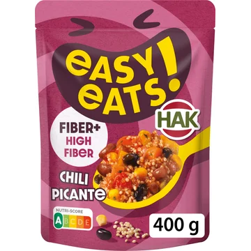 HAK Easy Eats! Fiber Chili Picante