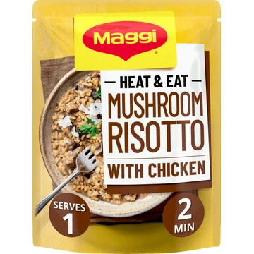 MAGGI Kant-en-klaar maaltijd Heat & Eat Risotto met Champignon 280 g