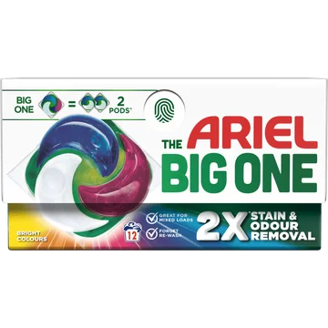 Ariel All-in-1 Pods Wasmiddel Big One Kleur 12 Wasbeurten