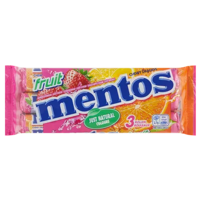 Mentos Fruit 3 stuks