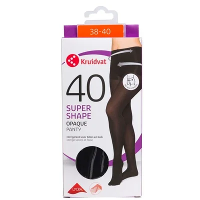 Kruidvat Super Shape Opaque 40 Den Panty