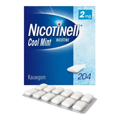 Nicotinell Cool Mint 2mg Kauwgom