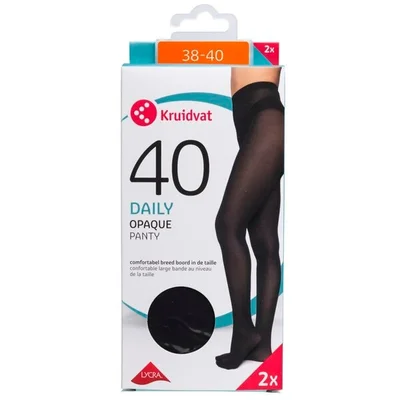 Kruidvat Daily Opaque 40 Den Panty