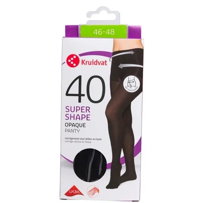 Kruidvat Super Shape Opaque 40 Den Panty