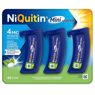 NiQuitin 4mg Minizuigtabletten