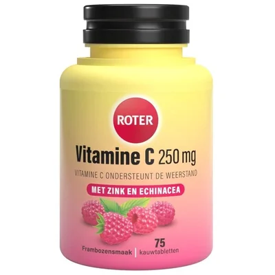 Roter Vitamine C 250 mg Weerstand Tabletten