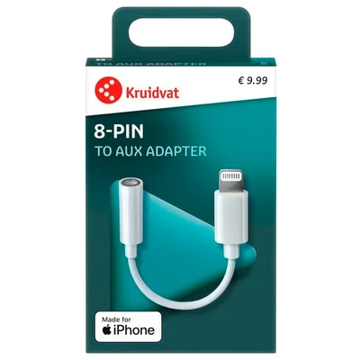 Kruidvat 8-pin to Mini-jack Audio Adapter