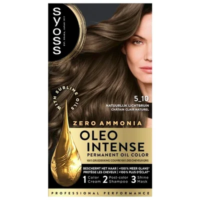 Syoss Oleo Intense 5-10 Cool Bruin Haarkleuring