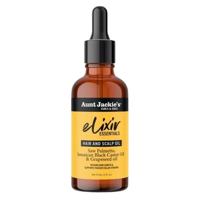 Aunt Jackie's Curls & Coils Elixir Essentials Hair and Scalp Oil