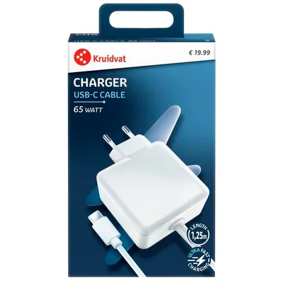 Kruidvat 65W USB-C Oplader