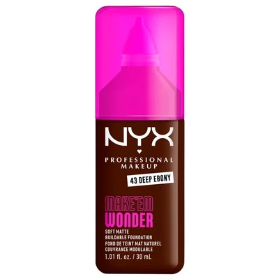 NYX Professional Makeup Make 'Em Wonder 43 Deep Ebony Foundation