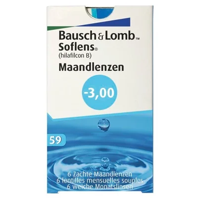 Bausch & Lomb -3.00 Maandlenzen