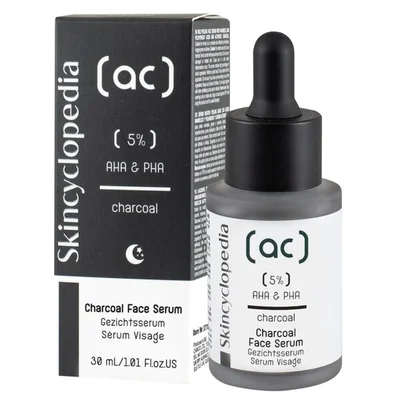 Skincyclopedia 5% AHA & PHA Charcoal Gezichtsserum
