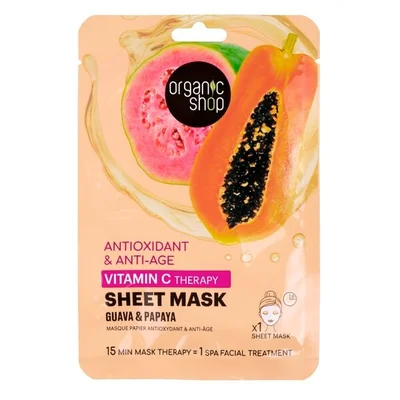 Organic Shop Vitamin C Therapy Sheet Mask