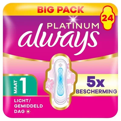 Always Platinum Normal Maandverband