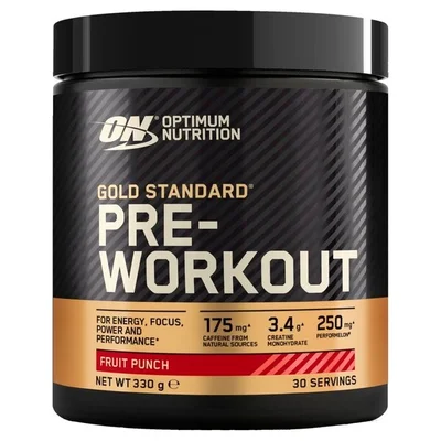 Optimum Nutrition Gold Standard Fruit Punch Pre-Workout