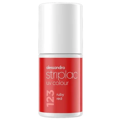 Alessandro Striplac UV Colour 123 Ruby Red Nagellak