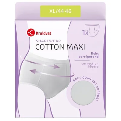 Kruidvat Cotton Maxi Shapewear Damesslip