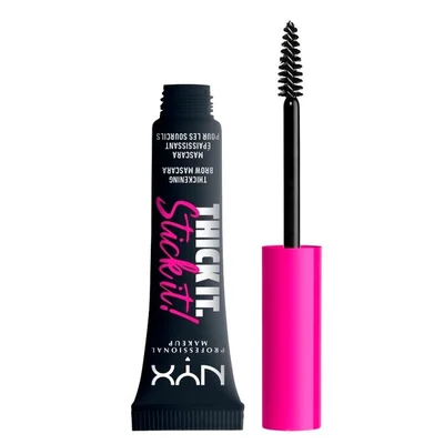 NYX Professional Makeup Thick It. Stick It! Black Brow Mascara