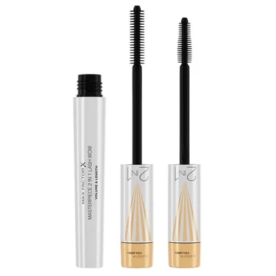 Max Factor Masterpiece 2-In-1 Lash Wow 001 Black Mascara