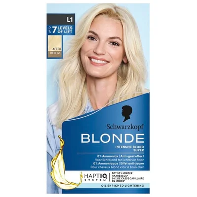 Schwarzkopf Blonde L1 Intensive Blond Super Haarkleuring