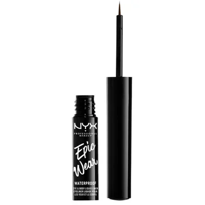 NYX Professional Makeup Epic Wear 02 Brown Waterproof Liquid Eyeliner