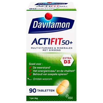 Davitamon Actifit 50+ Tabletten