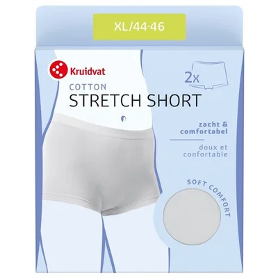 Kruidvat Cotton Stretch Damesshort