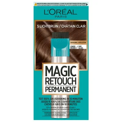 L'Oréal Paris Magic Retouch 5 Lichtbruin Permanente Haarkleuring