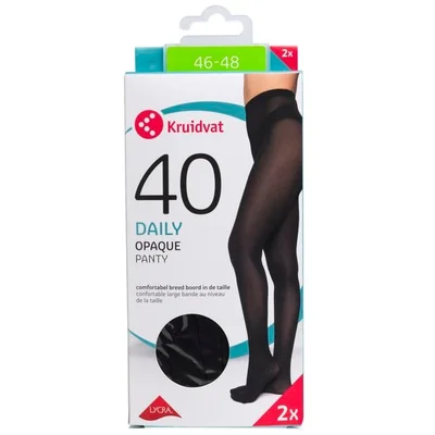 Kruidvat Daily Opaque 40 Den Panty
