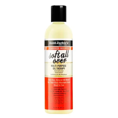 Aunt Jackie's Curls & Coils Flaxseed Recipes Soft All Over Multi-Purpose Oil Therapy