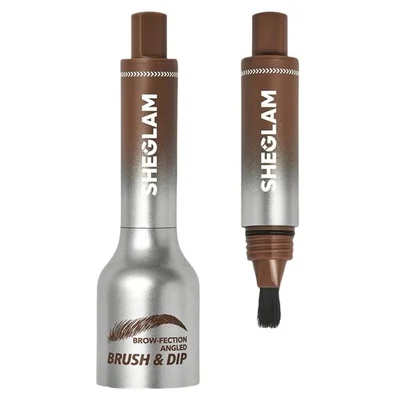 Sheglam Auburn Brow-Fection Angled Brush & Dip
