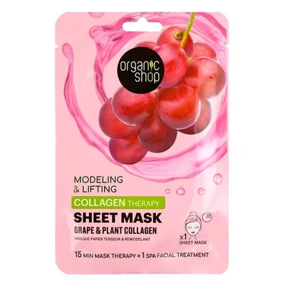 Organic Shop Collagen Therapy Sheet Mask