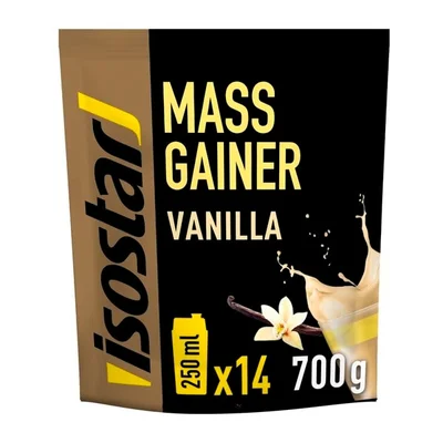 Isostar Mass Gainer Proteïnepoeder met Vanillesmaak