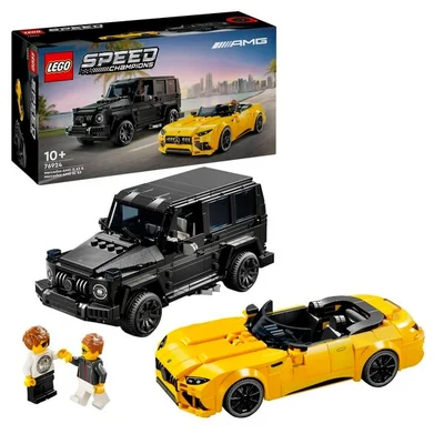 LEGO Speed Champions 76924 Mercedes-AMG G 63 en Mercedes-AMG SL 63