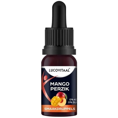 Lucovitaal Mango Perzik Smaakdruppels