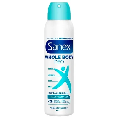 Sanex Total Freshness Whole Body Deodorant Spray