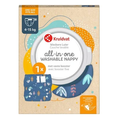 Kruidvat All-in-one Wasbare Luier