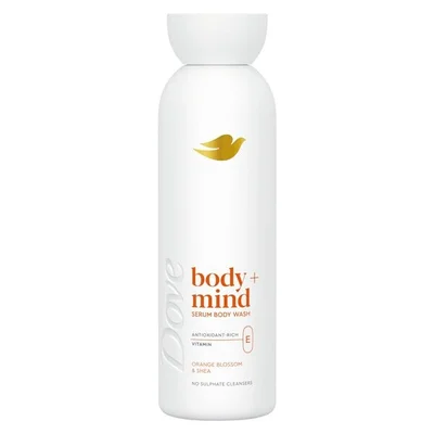 Dove Body+Mind Orange Blossom & Shea Serum Douchegel