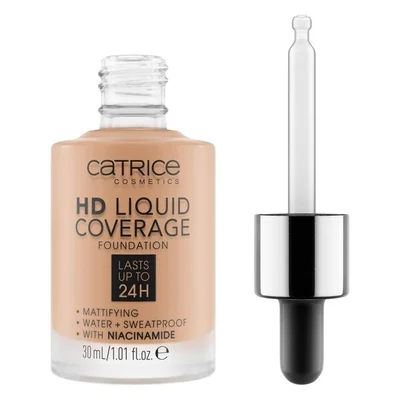 Catrice HD 040 Warm Beige Liquid Coverage Foundation